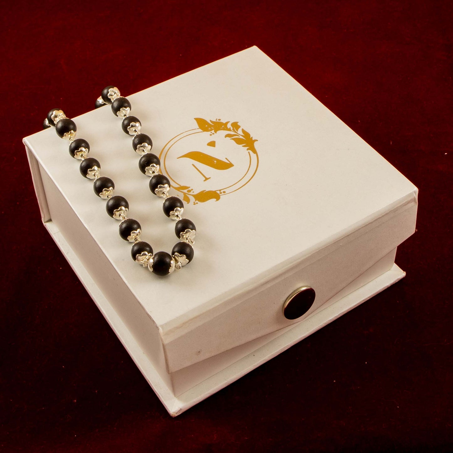 925 Silver Karungali Mala
