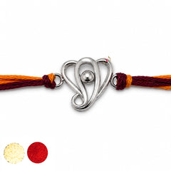 Silver Ganesha Rakhi
