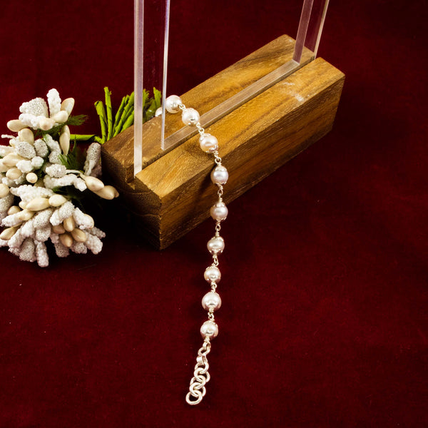 925 Silver Freshwater Pearl Bracelet