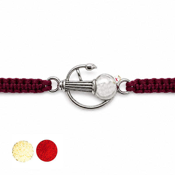 925 Silver Hanuman Gada Rakhi