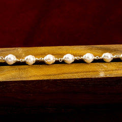925 Silver Freshwater Pearl Bracelet