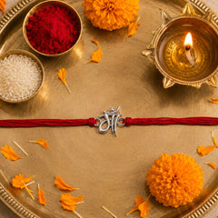 Silver Maa Rakhi