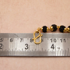 22K Gold Rudraksha Bracelet