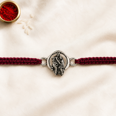 925 Silver Radha Krishna Rakhi