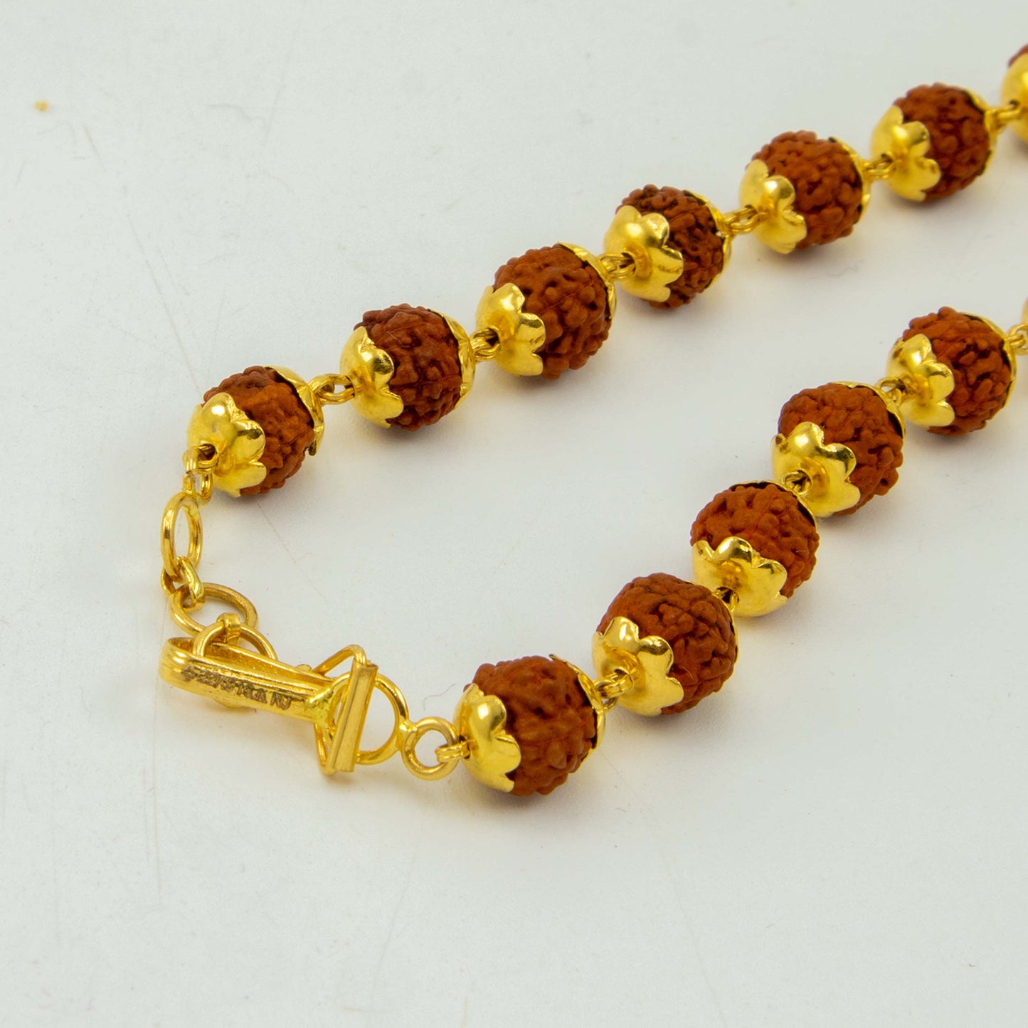 22K Gold Rudraksha Mala