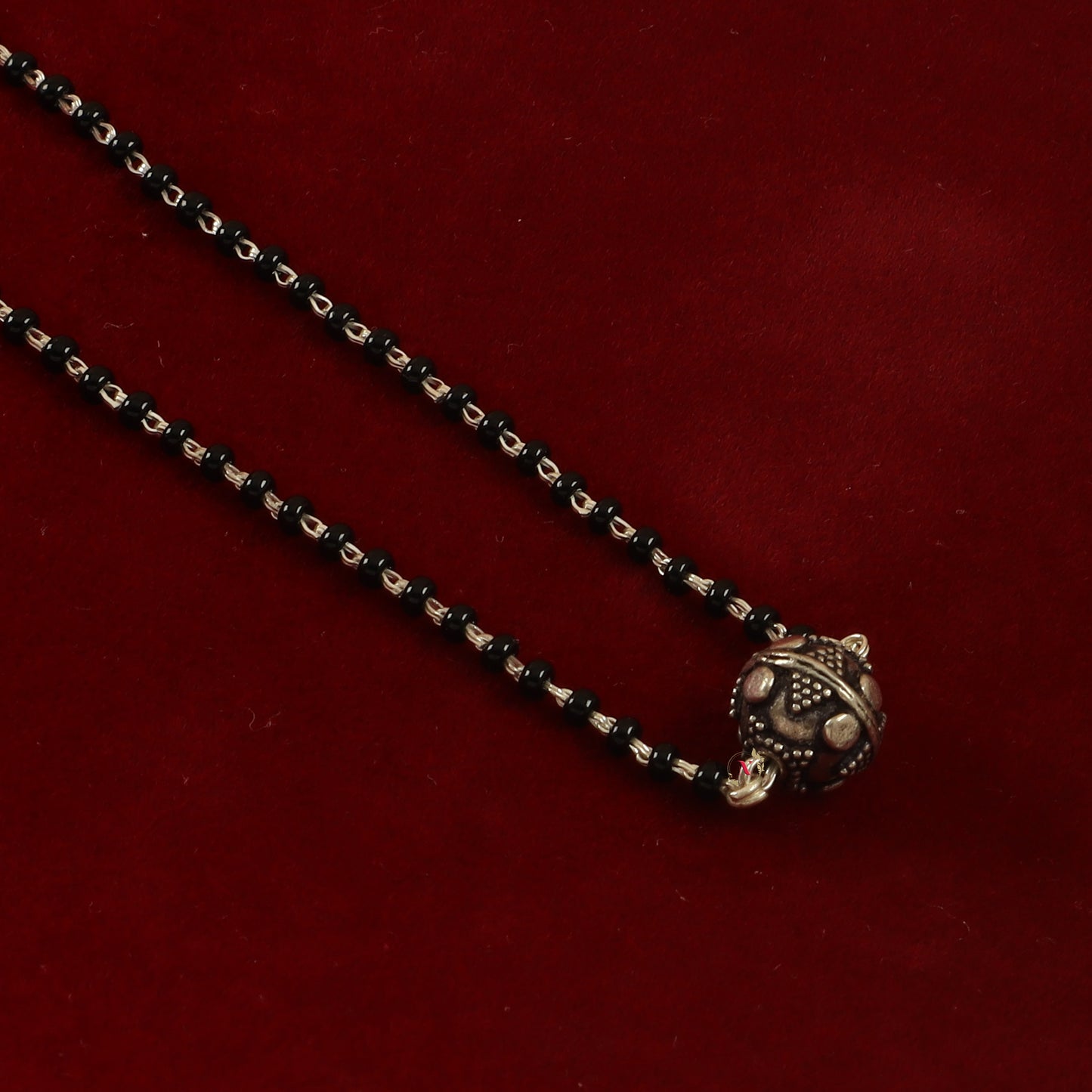 925 Silver Traditional Bead Mangalsutra
