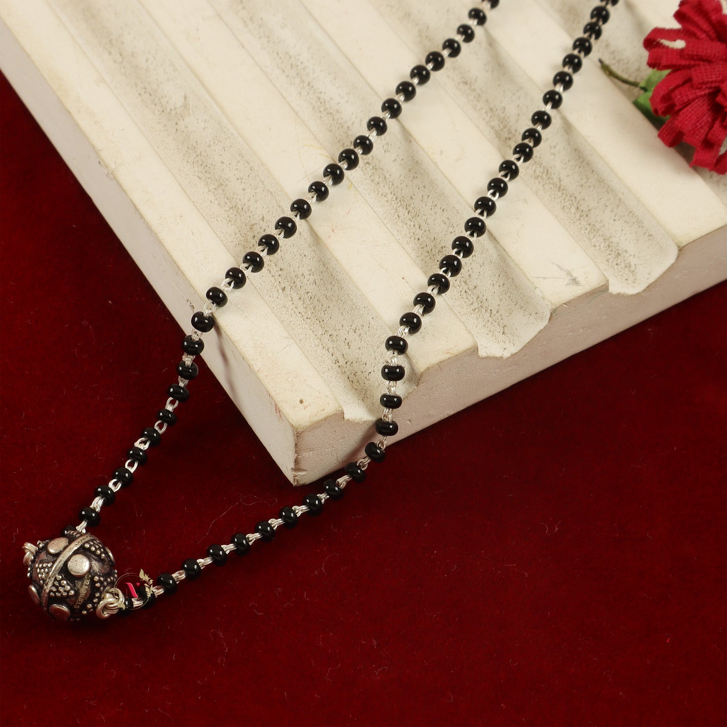 925 Silver Traditional Bead Mangalsutra