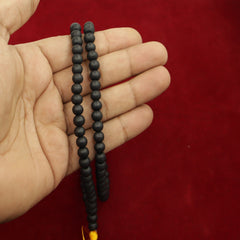 Original Karungali Mala - 6.5 MM Bead Size - 108 Beads