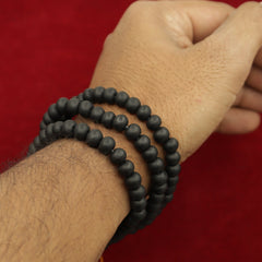 Original Karungali Mala - 6.5 MM Bead Size - 108 Beads