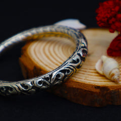 Oxidised Tribal Kada