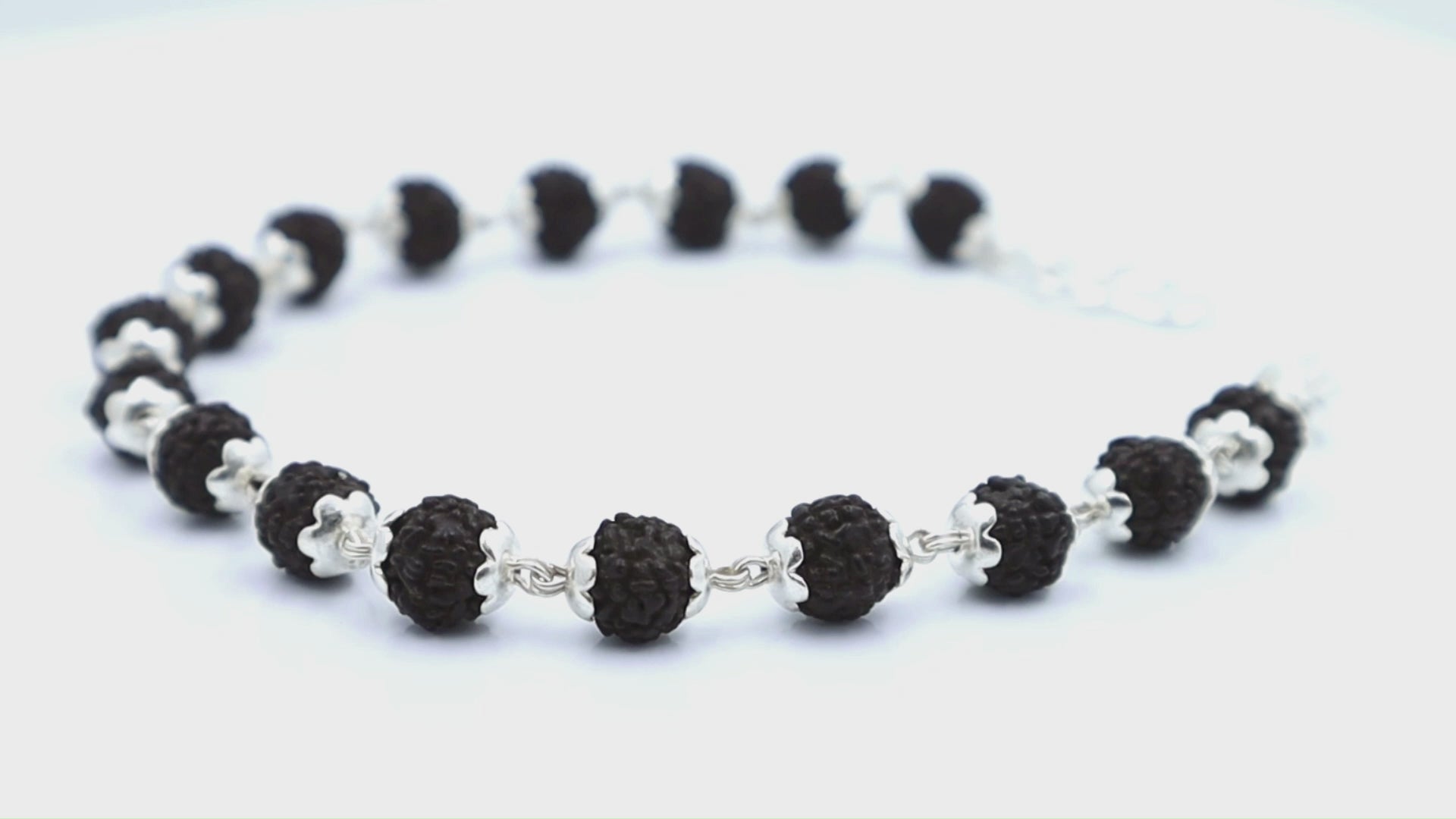 Black Rudraksha Mala, Size: 8 Inch, Shape: Round at Rs 130 in Mumbai