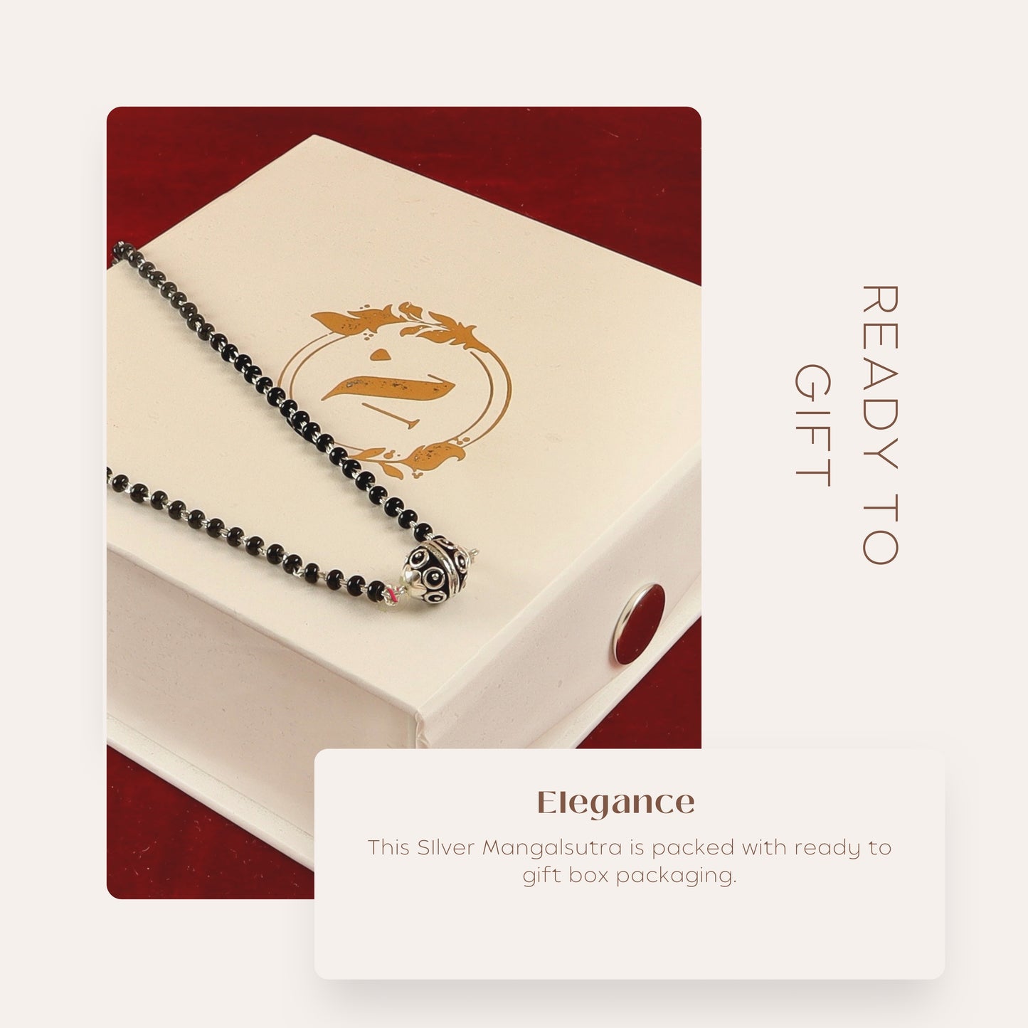 925 Silver Traditional Bead Mangalsutra
