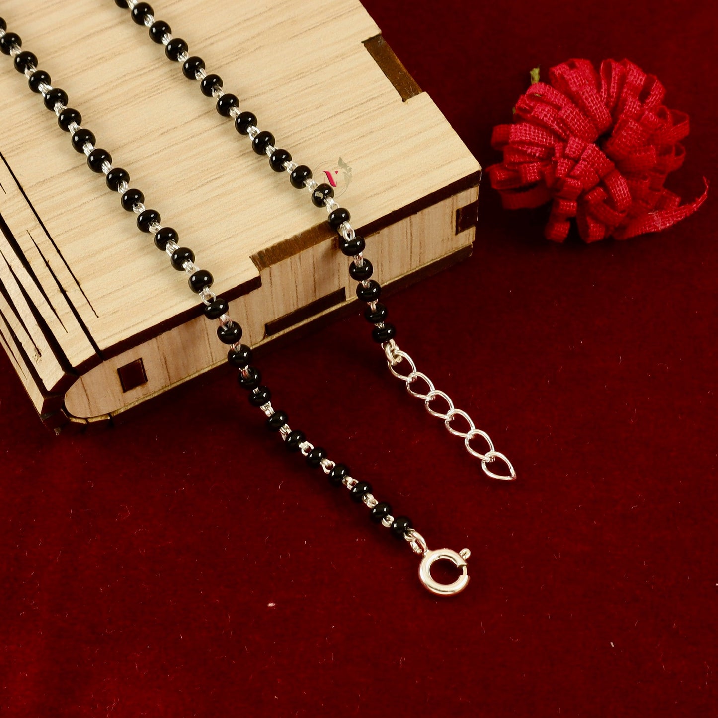 925 Silver Traditional Bead Mangalsutra