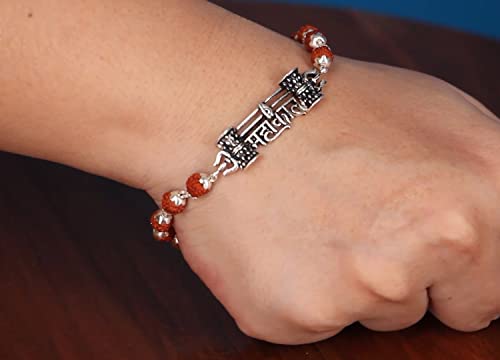 Mahadev deals bracelet silver