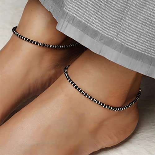 Silver Nazariya Anklets