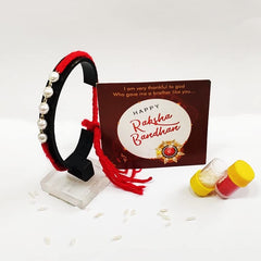 Silver Pearl Rakhi